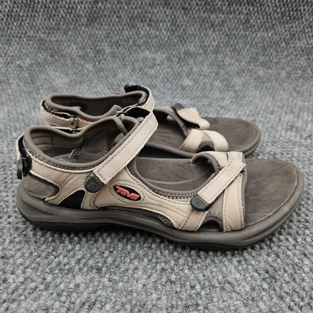 Teva Neota Women's 6.5 Tan Sandals Hiking Outdoor Athletic Sport Walking 4178